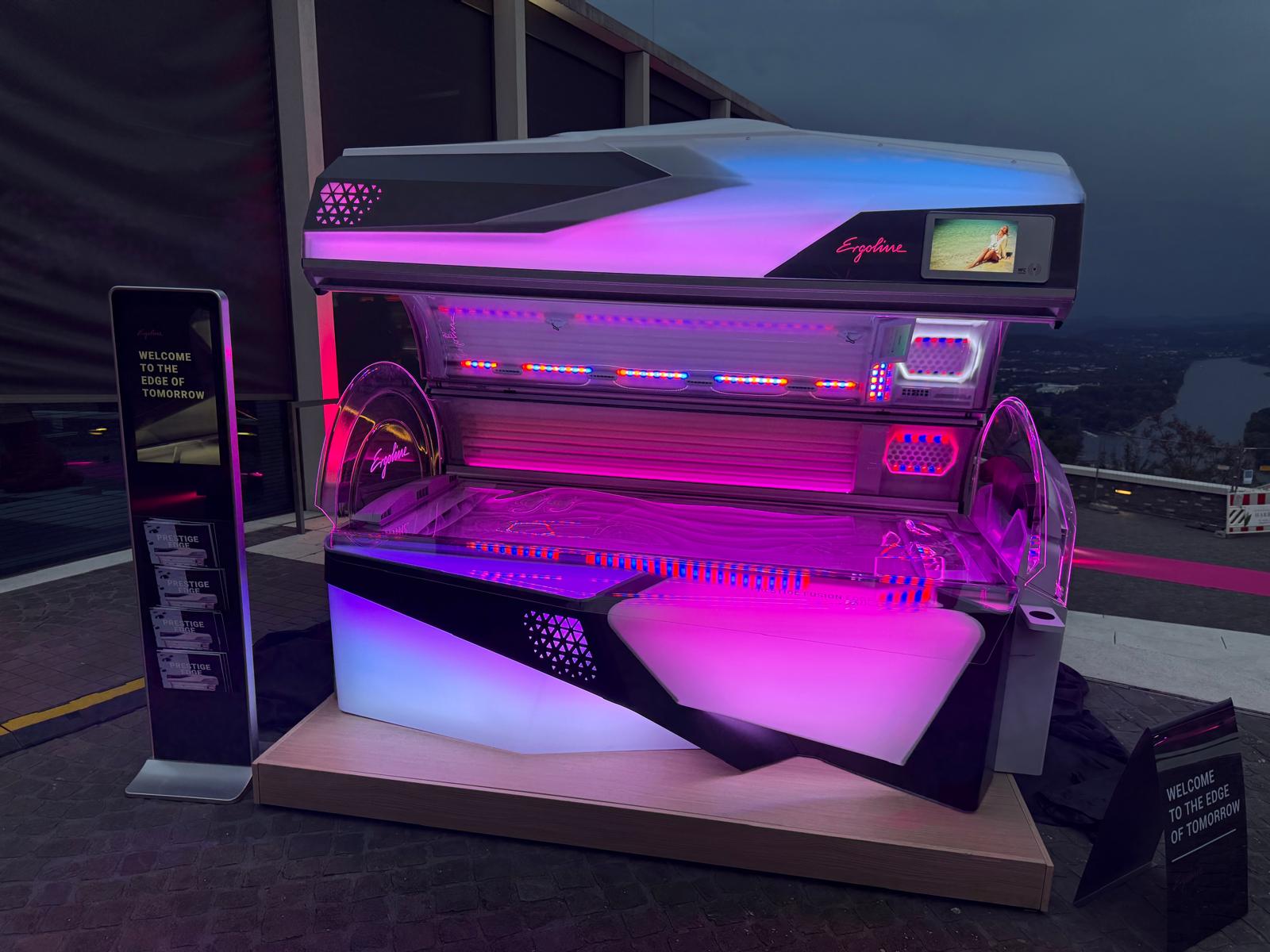 Ergoline Prestige Edge commercial sunbed